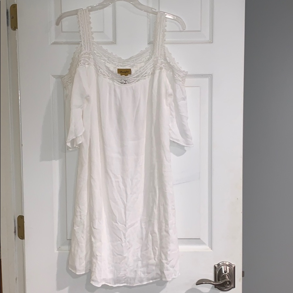 White Wrangler dress